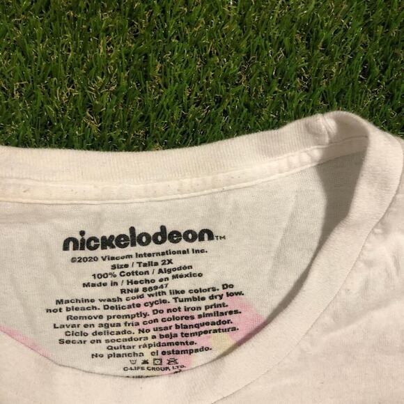 Nickelodeon, ‘Best of The 90’s’ Double Print Graphic Tee - Picture 3 of 5